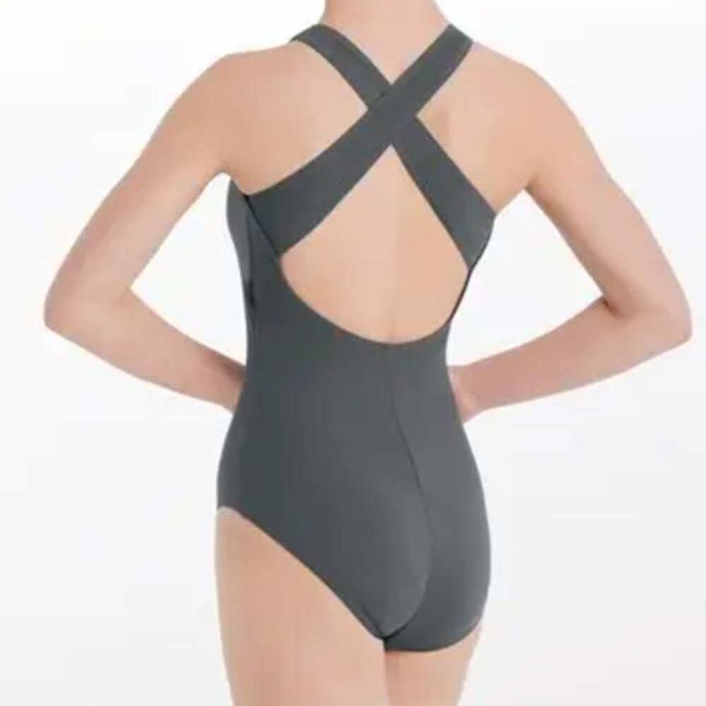 Balera High Neck Cross Strap Leotard